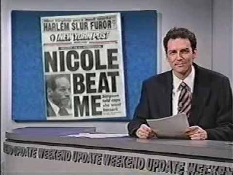SNL Weekend Update Norm MacDonald Broadcast Journalism